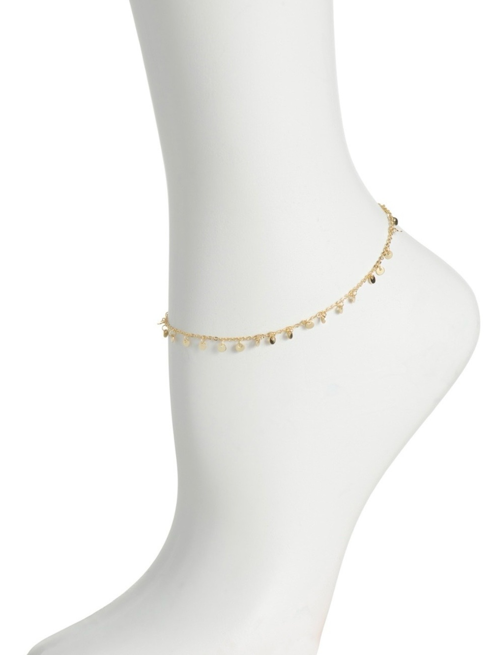 Rebecca Minkoff Disc Bead Anklet